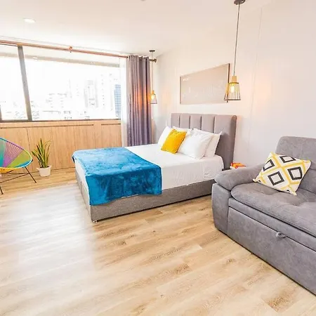 Poblado, Modern Studio, Coworking, A/C, Gym 1411